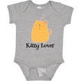 thumbnail image 3 of Inktastic Kitty Lover Orange Tabby Cat Girls Baby Bodysuit, 3 of 5