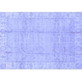 thumbnail image 1 of Ahgly Company Machine Washable Indoor Rectangle Oriental Blue Traditional Area Rugs, 8' x 12', 1 of 4