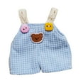 thumbnail image 2 of yotijay Cute Doll Bodysuit Comfort Gifts DIY Supplies Pretend Play Toy Doll Overalls Blue, 2 of 9