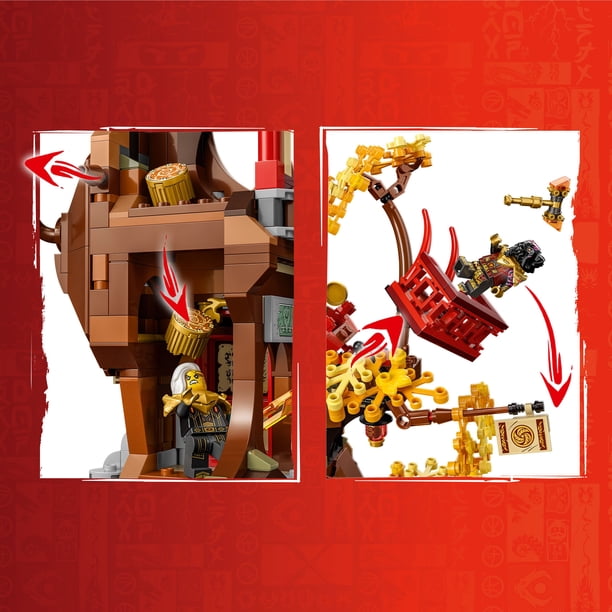 NINJAGO Temple & Minifigs - Early childhood STEM - Walmart