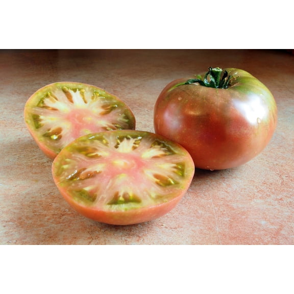 100 Seeds Organic PURPLE CHEROKEE TOMATO Lycopersicon Lycopersicum Fruit Vegetable Seeds