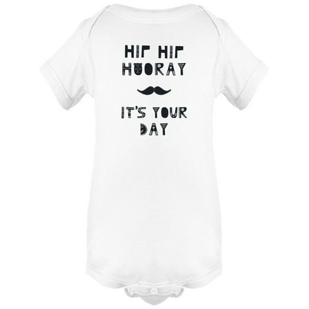 

Hip Hip Hooray Its Your Day Bodysuit Infant -Image by Shutterstock 6 Months