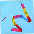 thumbnail image 3 of FELTECHELECTR Ribbon for Rhythmic Gymnastics 4Pack with Multicolor Cloth for Training and Fun Activities 15.7 x 2in, 3 of 8