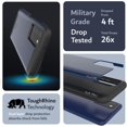 thumbnail image 4 of TUDIA Merge Samsung Galaxy A03s Phone Case Dual Layer Military Grade - Indigo Blue, 4 of 8
