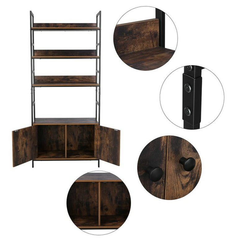  WIFESE 24x4x1 in Wall Shelves Hanging Bookshelf Command Strip  Shelves Comic Book Storage Book Display with Invisible Brackets Mount Above  Cupboard Sofa or Table MDF Material Black Easy to Clean 