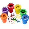thumbnail image 1 of Ink Stampers U.S. Toy Happy Face, 6 piezas, para manualidades, 1 of 1