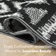thumbnail image 5 of Alfombra exterior PASAMIC 152x244 cm impermeable reversible gris, 5 of 7