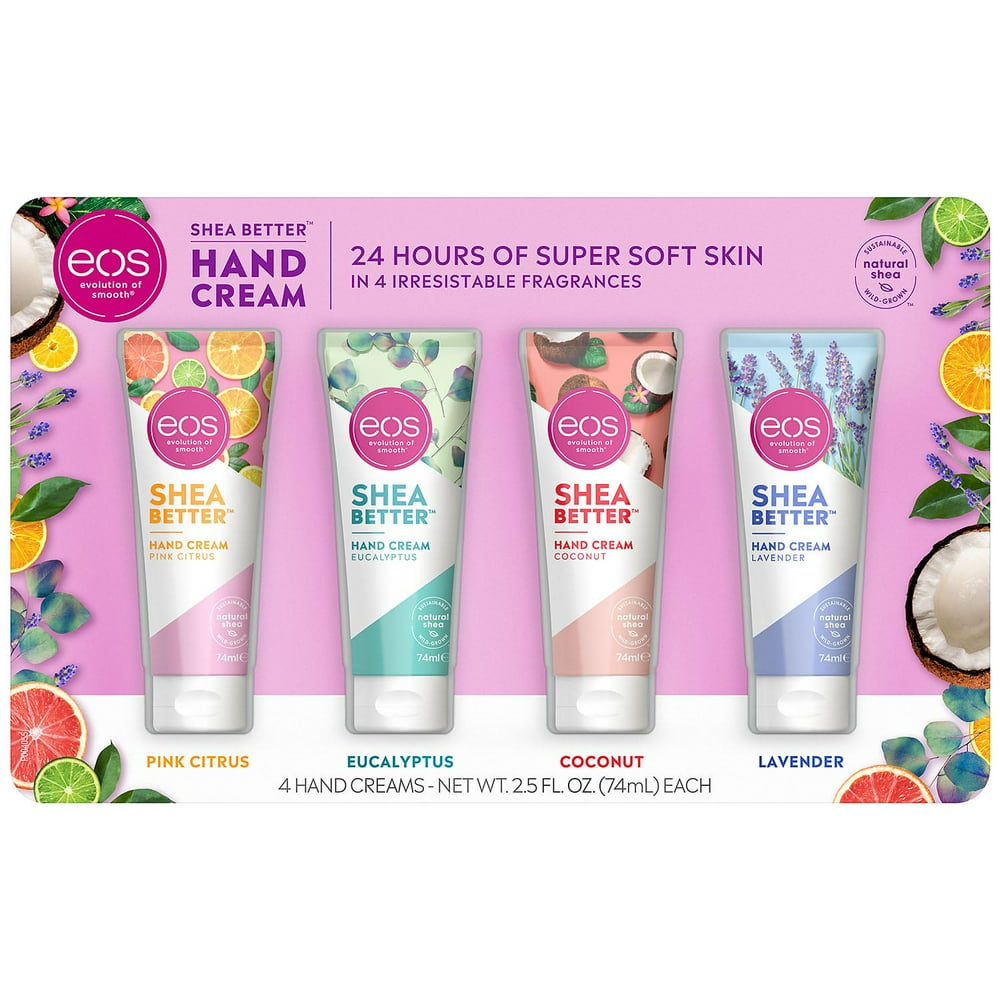 eos GIFT SET Shea Better Hand Cream Set (2.5 oz., 4 pk.)