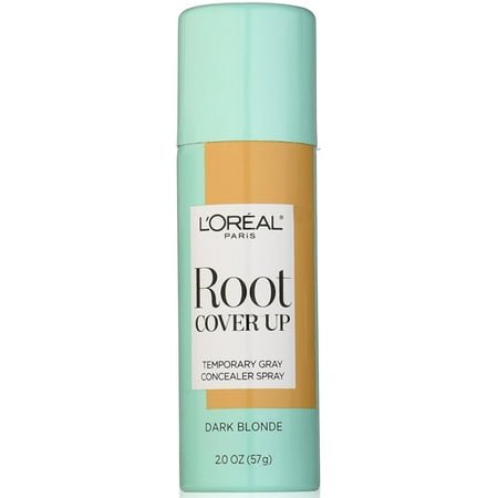 4 Pack - L'Oreal Paris Root Cover Up Temporary Gray Concealer Spray, Dark Blonde 2 (Best Blonde Root Touch Up Spray)