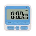 thumbnail image 1 of Billuyoard Temporizador versátil con alarma de cuenta regresiva cuadrada para cocina, temporizador de cocina con pantalla Digital Cocina y Comedor azul, 1 of 6