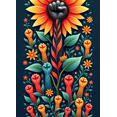 thumbnail image 4 of Colorful Design Freedom Juneteenth Equality Banner Polyester Material for Celebration, Event, Indoor Decoration, 4 of 4