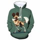 thumbnail image 2 of Sudadera con capucha con estampado 3D de hiena de dibujos animados, sudaderas casuales con gráficos de animales, sudaderas de manga larga para mujeres, ropa para niños y hombres, 2 of 5