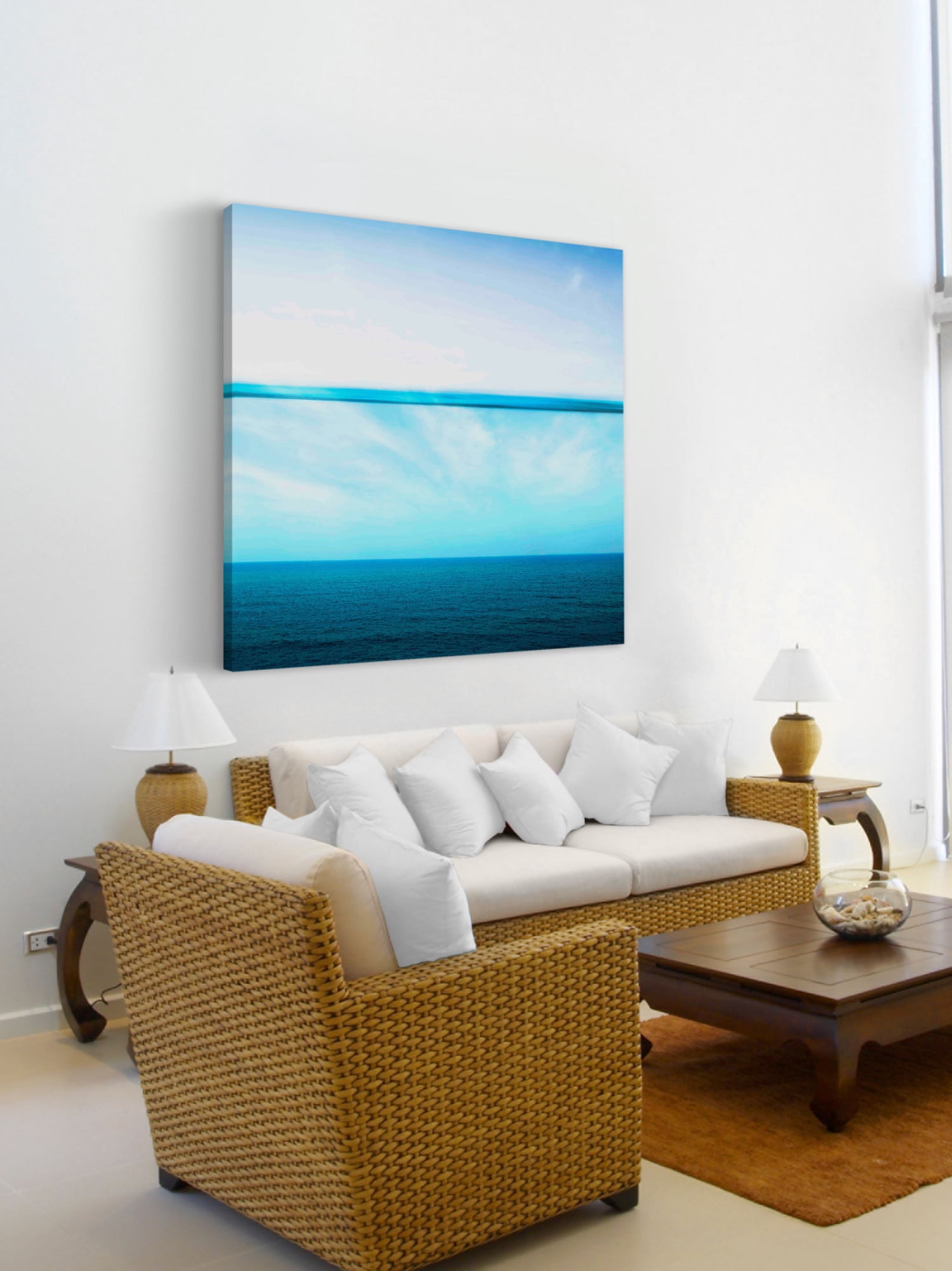 Parvez Taj "Serene" Print on Canvas