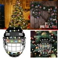 thumbnail image 2 of Personalized Hockey Ornament - Custom 2D Acrylic Christmas Tree Decoration with & Cage Design, Gift for Ice Hockey Players and Lovers, Unique Xmas Hanging Gift, 2 of 9