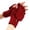 A-Red327, variant on Yuanlong Womens Gloves Winter Knit Convertible Fingerless Glove Solid Classic Warm Thermal Gloves