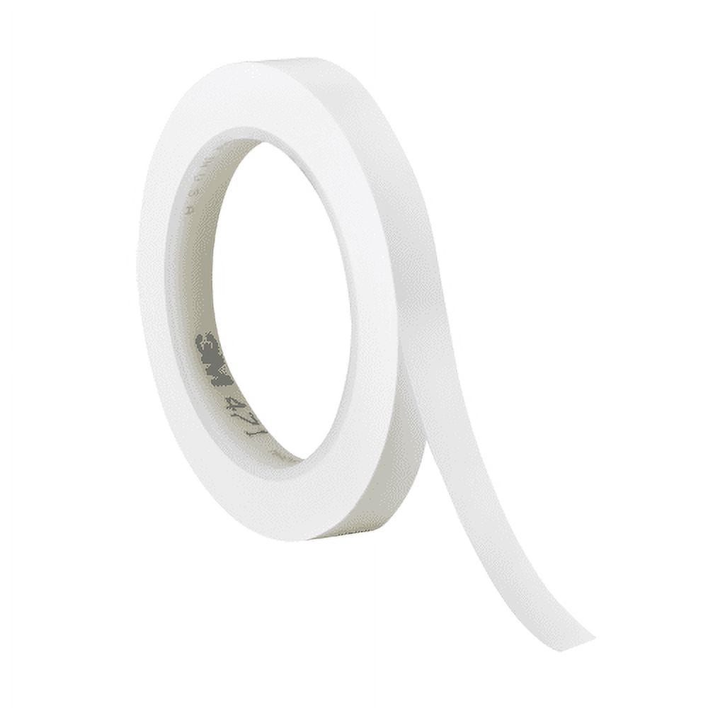 3M™ 471 Vinyl Tape, 3" Core, 0.25" x 36 Yd., White, Case Of 3