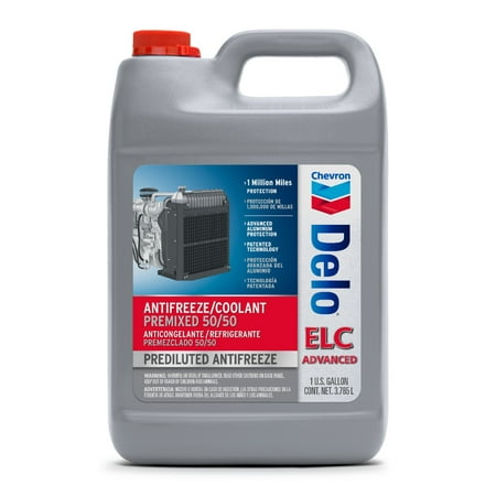 Chevron Delo ELC Antifreeze Coolant 1 Gallon (6 Pack)