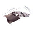 thumbnail image 6 of Duck Shaped Dog Muzzle, Breathable Soft Silicone Anti Biting Chewing Muzzle with Adjustable Strap for Medium Dogs, 6 of 6