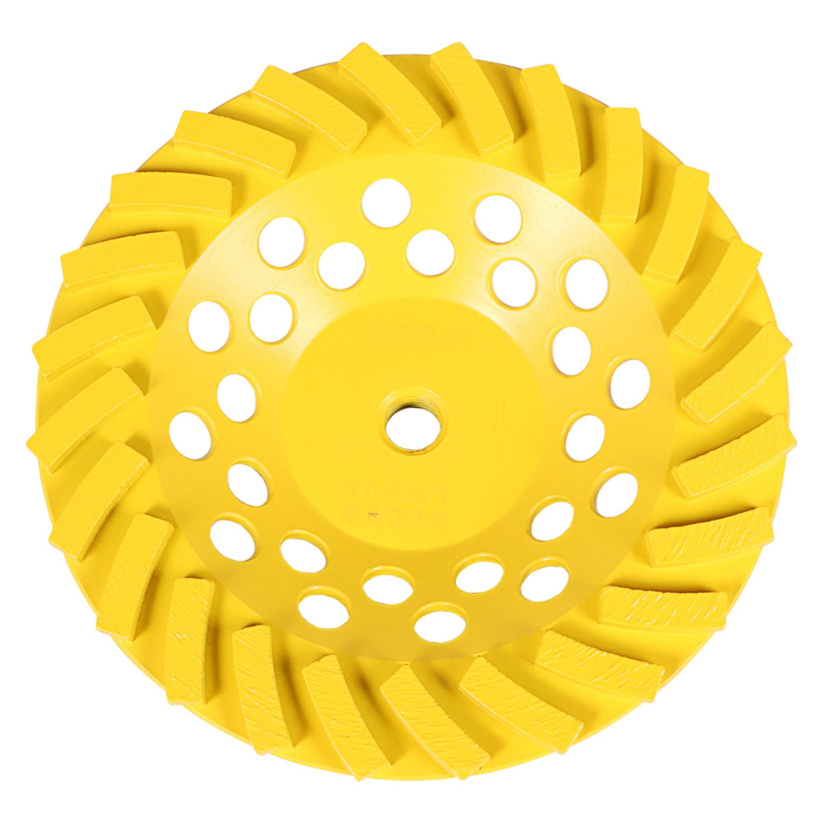 7” L-seg Diamond Grinding Cup Wheel for Concrete Masonry Stone 7/8”-5/8" Arbor 
