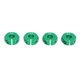 thumbnail image 2 of 4pcs 12mm wheel hex drive hub adapter, combination coupling with pins, screws, RC car replacement parts for 1/10 RC car, green., 2 of 5
