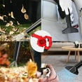 thumbnail image 3 of Cordless Leaf Blower - Lightweight Electric Mini Air Blower 2-in-1 Handheld Vacuum, 2 Batteries, Home Garden Car Cleaning, 21V, 3 of 9