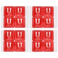 thumbnail image 1 of 16 Pcs This Side Up Stickers Shipping Stickers Warning Stickers Packing Stickers Caution Stickers, 1 of 8