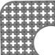 thumbnail image 4 of Protector contra salpicaduras para fregadero de grifo perfecl almohadilla de secado antideslizante 34.49x29.46x0.89 cm, 4 of 8
