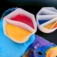 thumbnail image 5 of Copa dividida de resina epoxi de silicona para hacer arte con fluidos de vertido de pintura (2 capas) Sywqhk Arte deco, 5 of 5