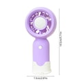 thumbnail image 3 of EGNMCR Home Appliances Handheld Fan Mini USB Rechargeable Small Fan Portable Outdoor Student Small Fan Plastic rechargeable fan, 3 of 6