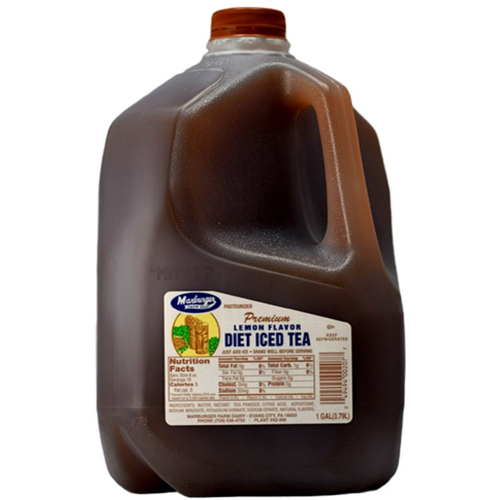 Marburger Farm Dairy Diet Lemon Iced Tea, 1 Gallon