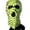 Green, variant on Knit Funny Halloween Scary Rivet Halloween Party Hat