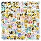 thumbnail image 1 of Paquete de pegatinas con forma de abeja, 50 unidades, dibujos animados, con forma de abeja, 1 of 2