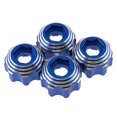 thumbnail image 1 of 4Pcs Alloy Wheel Adapter 38 Inch Wheel Adapter For PL Proline 38 Inch 8X32 To 17Mm Wheel Replacement Accessories Blue, 1 of 5