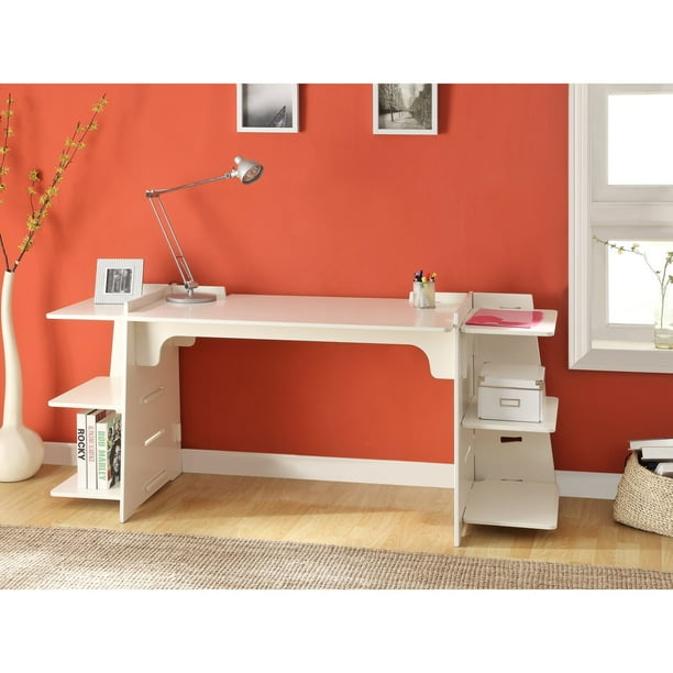 Legare Convertible Craft Desk White Walmart Com Walmart Com