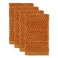 thumbnail image 2 of DII Pumpkin Spice Chevron Luxury Barmop (Set of 4), 2 of 3