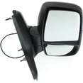 thumbnail image 4 of MIRROR Compatible For 2015-2017 Ford Transit-150 Transit-250 Right Passenger Power Glass Textured Black, 4 of 5
