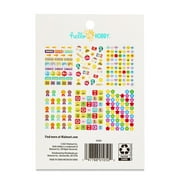 Hello Hobby Multicolor Teacher Reward Sticker Pad, School Icons, 765 Count