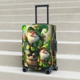 thumbnail image 6 of Fuzoiu patrick’s day gnomes Print Suitcase Cover,Washable Luggage Covers for Suitcase,Elastic Luggage Protector Cover,Scratch Resistant Travel Suitcase Covers-Small, 6 of 7