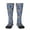2 Black-2, variant on Cute Popcorn print thigh-high socks, crafted for both men and women with a stretchy, high-opaque design perfect for daily wear