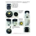 thumbnail image 2 of Westbrass D931K-50 Tip Toe Universal Trim Set with 1-Hole - Powder Coat White, 2 of 10