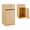Oak, variant on WARAYZ Trash Can Cabinet 40 Gallon, Hidden Garbage Bin Cabinet with Flip Top, Front Door, Waterproof, Pet-Proof, Large Capacity for Kitchen Restaurant, Gray