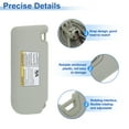 thumbnail image 4 of Parasol del lado izquierdo Unique Bargains para Nissan Altima 2019-2025, sombra de protección frontal izquierda, reemplaza No. 964016CA3C, ensamblaje de parasol de automóvil gris, 4 of 7