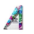 thumbnail image 5 of Rwraps Graffiti Rainbow Peace Matte Vinyl Film Wrap 59in x 1ft Vinyl Vehicle Car Film Sheet Roll, 5 of 9