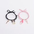 thumbnail image 2 of Sanrio Anime My Melody Kuromi linda pareja de dibujos animados pulsera imán bola mano hombres mujeres regalo niñas Kawaii banda de goma regalos Juguetes Dengxun unisex, 2 of 2
