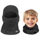 thumbnail image 1 of Pasamontañas OMDEX para niños, cara completa, para invierno, color negro, 1 of 7