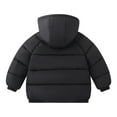thumbnail image 4 of Hicidod Baby Boy Girl Winter Hooded Puffer Jackets Warm Lightweight Padded Down Coats Long Sleeve Zipper Jacket Outerwear, 4 of 7
