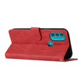 thumbnail image 3 of Leather Magnetic Clasp Case with Flip Wallet Stand Function Cover compatible Moto G71 5G Cheap and fine, 3 of 5