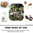 thumbnail image 2 of 100Pcs Wooden Dowel Rods Unfinished Wood Dowels, Solid Hardwood Sticks for Crafting, Macrame, DIY & More, Sanded Smooth, 2 of 5