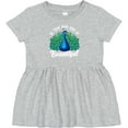 thumbnail image 3 of Inktastic Peacock Girls Baby Dress, 3 of 5