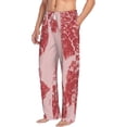 thumbnail image 6 of Logiee Red Meat Print Pajama Pants for Men,Men’s Pajama Bottoms,Mens PJ Pants with Pockets & Button Fly-3X-Large, 6 of 6
